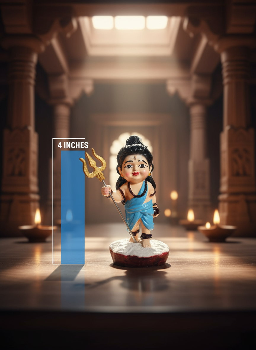 Ram lala with free bal shiva